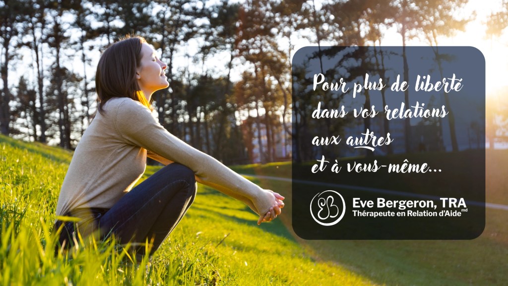 Ève Bergeron, TRA, Thérapeute en Relation&nbsp;d’Aide🅫